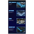thumbnail image 4 of Computer Motherboard, LGA 1150  6Gb/s H81 Motherboard Dual Channel DDR3  For Desktop PC, 4 of 8