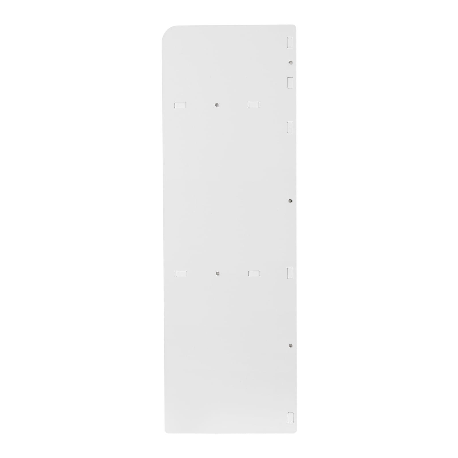 6 Compartments Desk Bookshelf Organizer, Office Desk Bookshelf Holder, Desktop Bookshelf Storage White