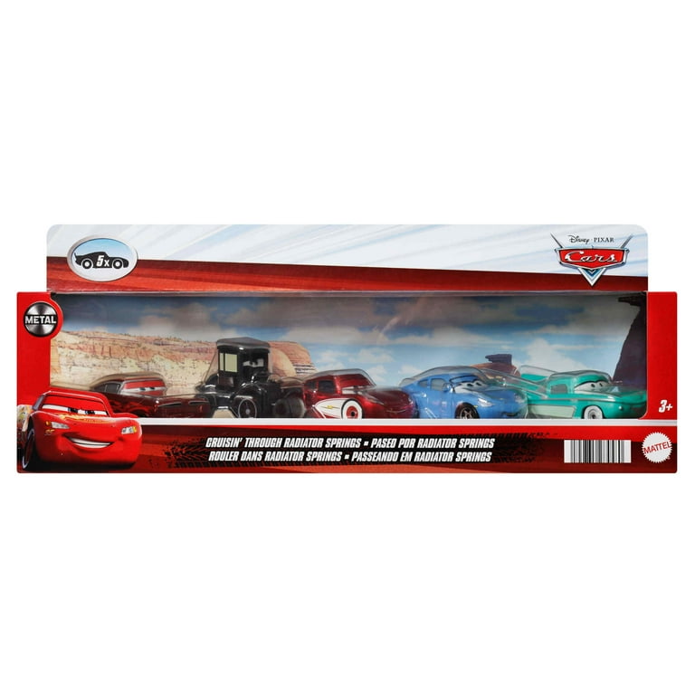 Disney and Pixar Cars Travelin' Team 5-Pack, Set of 5 1:55 Scale