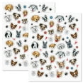 thumbnail image 4 of Current Dog Heads Stickers - Stationery, 2 Full-Size 8 1/2" x 11" Sheets, Variety Pack, Decals, Festive, Kids Classroom Activities, Party Favors, Crafts, Scrapbooking, 4 of 4