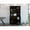 Black, variant on Depot E-Shop Helis 90 Pantry Double Door Cabinet with Drawer, 6 Doors, 5 Legs, and 9 Shelves, White