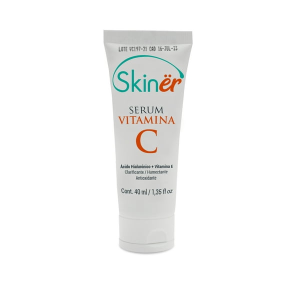 Vitamina C reduce manchas ligeras y líneas de expresión… Skinër I PHARMA Blíster con tubo dosificador