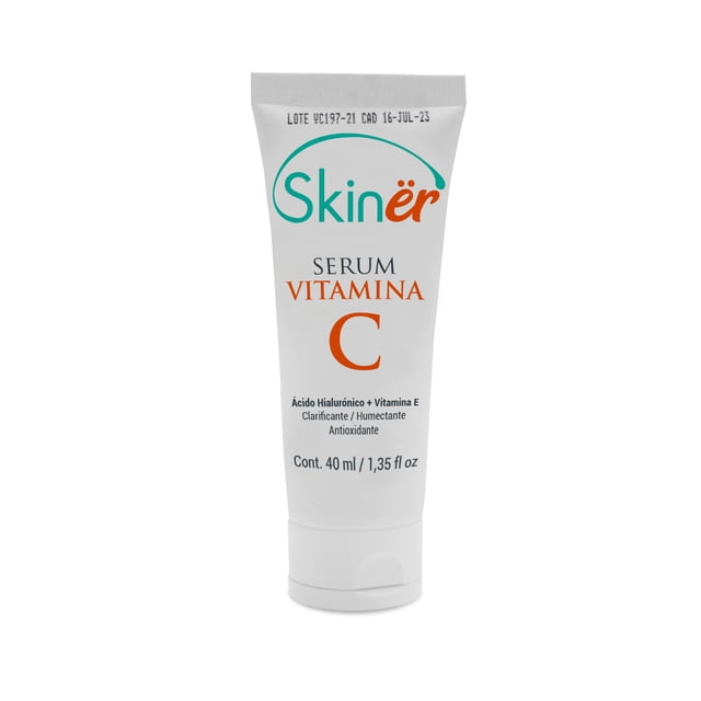 Vitamina C reduce manchas ligeras y líneas de expresión… Skinër I PHARMA Blíster con tubo dosificador