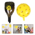 thumbnail image 1 of HONITANO 1Set Sports Birthday Decoration Balloon with Inflatable Yellow Pickleball Design, 1 of 6