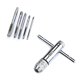 thumbnail image 1 of unbranded 6Ud T Handle Tap Wrench De Acero Resistente Para Uso En Maquinaria Y Muebles, 1 of 8