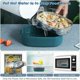 thumbnail image 5 of Fiambrera, fiambrera bento de 2 niveles con 3 compartimentos y cubiertos, fiambrera bento a prueba de fugas para niños y adultos, recipiente para preparación de comidas para almacenar, 5 of 5