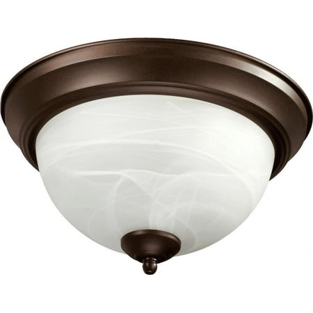 

Quorum Lighting - Three Light Ceiling Mount - 3 Light Flush Mount in Quorum Home