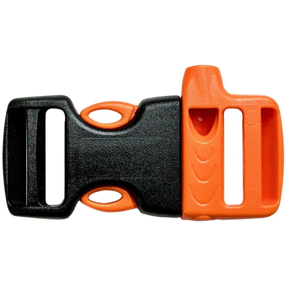 Mcnett 3/4" Whistle Sternu Strap Buckle With Quick Attach T-Glide