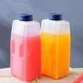 thumbnail image 6 of Fuebueo Clearance Drink Dispenser for Fridge with Spigot Plastic Drink Dispenser with Spigot for Fridge Clear Beverage Dispenser Refrigerator Juice Water Pitcher for Kitchen Home Party Bar 2L, 6 of 8