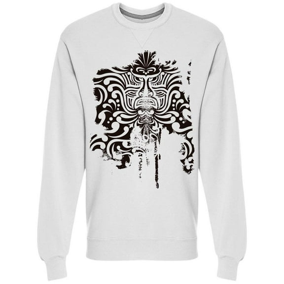 Polynesian Tattoo Art Sweatshirt Men -Image by Shutterstock, Male Large