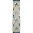 thumbnail image 2 of SAFAVIEH Martha Stewart Lemoyne Star Geometric Wool Area Rug, Azurite Blue, 6' x 6' Round, 2 of 3