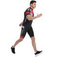 thumbnail image 4 of Maillot de ciclismo de manga corta para hombre, conjunto corto con peto acolchado, transpirable Labymos Jersey de ciclismo, 4 of 7