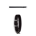 thumbnail image 5 of Classic Black Dog Collars Double Thick Nylon Strong Metal Buckle Heavy Duty (13 to 16 Inch), 5 of 6