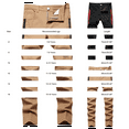 thumbnail image 3 of CPNG Teenagers Boys Skinny Jeans Elastic Waist Pure Cotton Jean Pants Casual Elastic Denim Sweatpants(Black,7-8 Years), 3 of 8