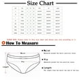 thumbnail image 2 of Panties for Women Clearance!Tbopshirt Womens Panties Briefs, olid Comfort Underwear SkinFriendly Briefs Panty Intimates,Women's Hipsters Underwear,Gifts for Women,Big Holiday Savings Deals, 2 of 8