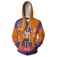 thumbnail image 1 of One Piece Cardigan à Capuche à Fermeture à Glissière Imprimé 3D Anime, 1 of 3