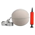 thumbnail image 2 of Pelota de entrenamiento de swing de golf Cola con bomba de aire y cordón ajustable Gris, 2 of 8