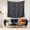Christmas Stocking Candy, variant on 59x59 Inch Square Wall Tapestry for Indoor & Outdoor, Living Room, Bedroom, Teen Room,Christmas Stocking Candy Dark Blue Pattern