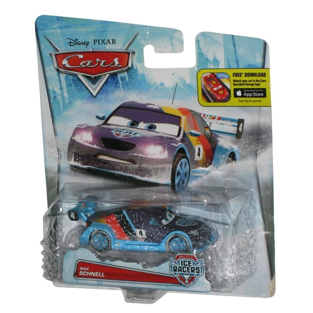 Disney Pixar Cars Ice Racers Max Schnell (2014) Mattel Die-Cast Toy Car ...