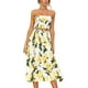 thumbnail image 1 of Blusa de flores de mujer, vestido de traje de falda maxi Ormromra  WMZY-305-5, 1 of 7