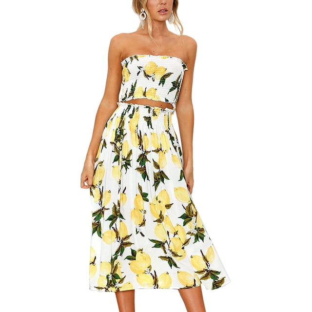 Chemisier à Fleurs pour Femmes, Robe maxi Jupe