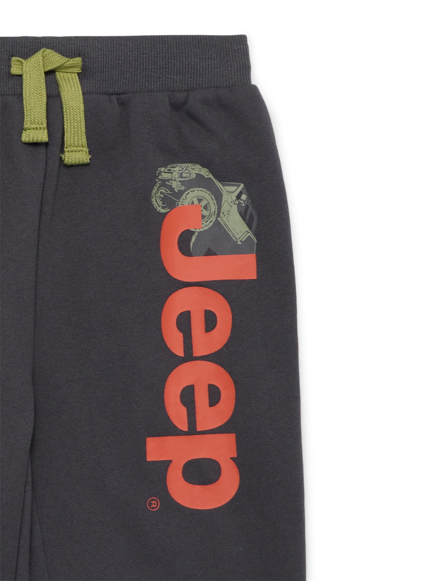 Jeep Boys Christmas Graphic Sweatshirt and Sweatpants Set, 2 Piece, Sizes 4-12