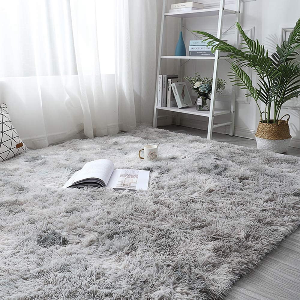 Large Carpet Hairy Fluffy Rugs Bedroom Rectangular Soft Floor Carpet ...