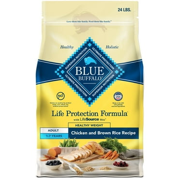 Blue Buffalo Life Protection Formula Adult Healthy Weight Dry Dog Food 24 lbs.