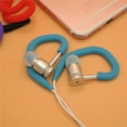 thumbnail image 3 of 2 Pairs  of Silicone Earphone Clip Hook Earhook Ear Hook Hanger for Universal Headset Earphone (Random Color), 3 of 6