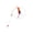 Orange, variant on Cat Toy Teaser Wand Interactive Cat Play Toy with Wire Chaser Telescopic Wand Beads for Indoor Cats Play (Pink)