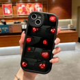 thumbnail image 1 of Naruto Itachi Uchiha Sasuke Kakashi Eyes Phone Case For iPhone 14 Plus 13 12 11 Pro Max Mini X XS XR Soft Silicone Black CoverFor iphone 13 Pro Gao Jinjia LED, 1 of 2