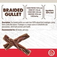 thumbnail image 6 of Best Dog Chews - Braided Gullet Sticks (6") 3-Count - Natural, Protein-Rich Dog Treat - Fully Digestible - Promotes Joint & Dental Health - All Breeds & Sizes, 6 of 7