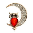 thumbnail image 5 of Hyasfey Owl Faux Brooch Cute Vintage Fashion Dress Coat Accessories Jewelry Sturdy Brooch Pin for Women, 5 of 8