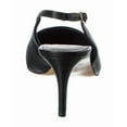 thumbnail image 3 of M by Bruno Magli Rima Leather Slingback Pump, 6, Black, 3 of 5