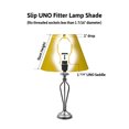 thumbnail image 6 of 12x14x10" SLIP UNO FITTER Textured Oatmeal Drum Shade, 6 of 8