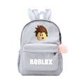 thumbnail image 4 of Mochila escolar con orejas de gato para niños y niñas, morral escolar de nailon con Orejas de conejo, novedad, 4 of 4