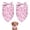 Pink and Pink, variant on Dog Bandana 2 Pack,Pink and Pink Of Leopard Print Bandanas for Dogs,Cat Bandana,Small/ Large Dog Bandana 2 Size,Dog Bandanas Girl Boy