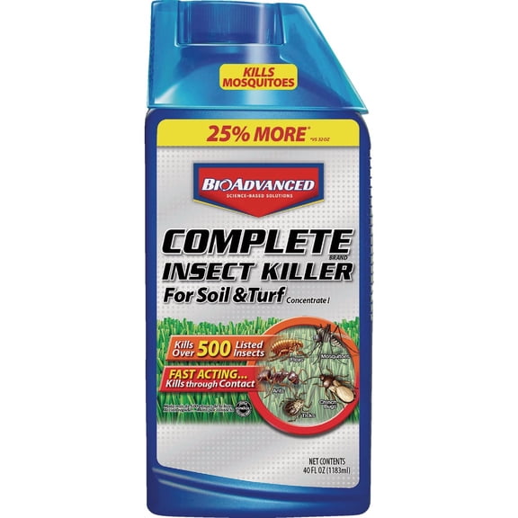 BioAdvanced Complete Insect Killer Concentrate - Liquid Insecticide - 40 oz