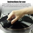 thumbnail image 4 of Cepillo de Terciopelo Antiestático para Limpieza de Fonógrafos, Removedor de Polvo para Accesorios de Tocadiscos de Vinilo CD/LP., 4 of 6
