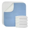 thumbnail image 1 of MesaSe GOGREEN (Lot de 2) Alèses Réutilisables Imperméables pour Incontinence Lavables et Absorbantes, Protège-Matelas pour l'Apprentissage de la Propreté Adultes Enfants Chiens (34” x 52” 2 Pcs), 1 of 16