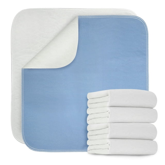 MesaSe GOGREEN (Lot de 2) Alèses Réutilisables Imperméables pour Incontinence Lavables et Absorbantes, Protège-Matelas pour l'Apprentissage de la Propreté Adultes Enfants Chiens (34” x 52” 2 Pcs)