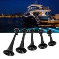 thumbnail image 1 of Musical Air Horn, DC 12V Easy Installation 5 Trumpet Air Horn 130dB  For Ship, 1 of 8