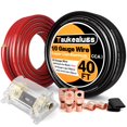 thumbnail image 1 of Cable de batería, calibre 1/0, aluminio revestido de cobre, CCA, 40 pies, 1 of 9
