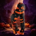 thumbnail image 2 of IYYVV Halloween Pajama Pants for Womens Funny Pumpkin Ghost Print Palazzo Pants Comfy Baggy Drawstring Sleepwear Bottoms Red 3XL, 2 of 6