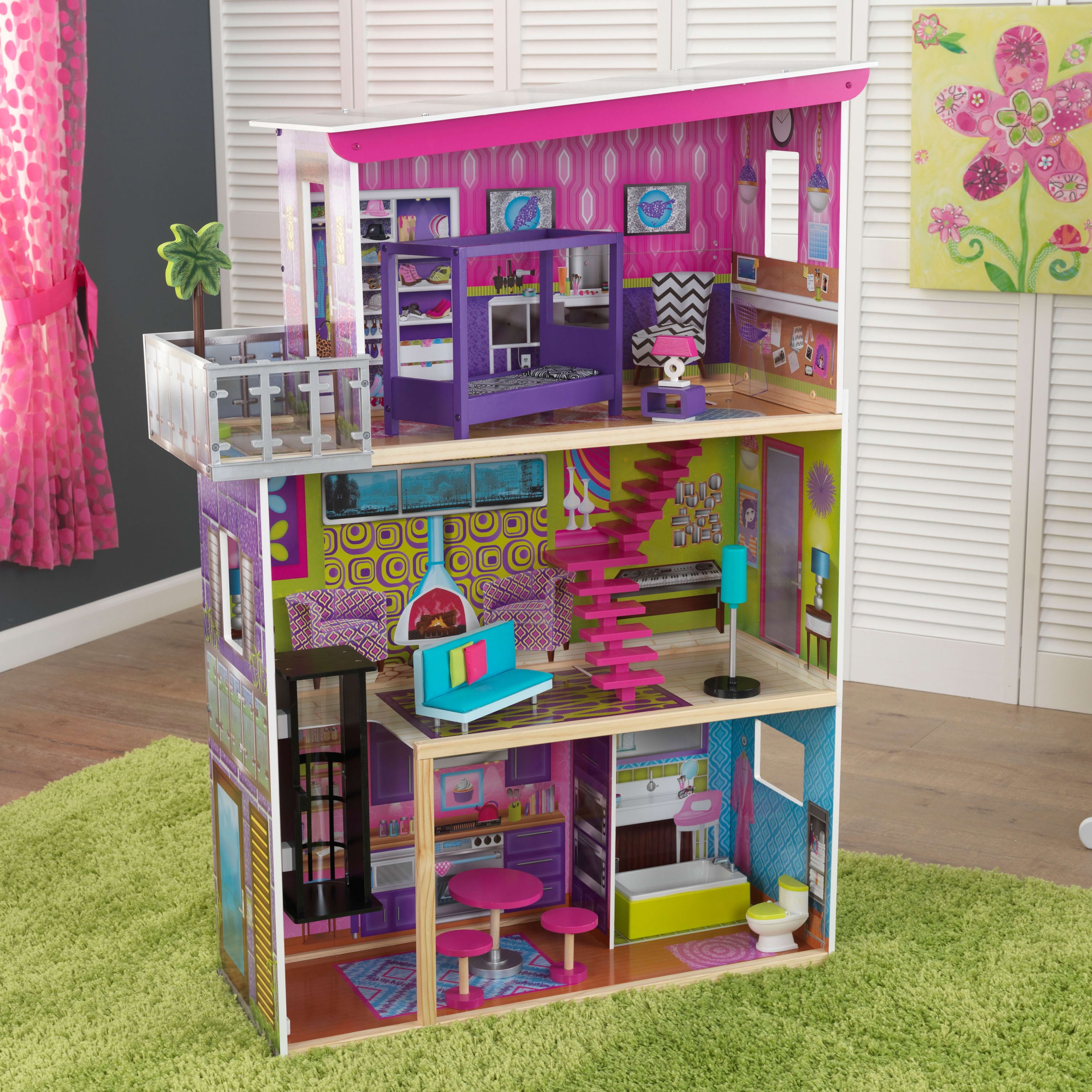 kidkraft live learn play dollhouse