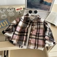 thumbnail image 3 of WOYY Big Boys Flannel Long Sleeve Plaid Shirt Casual Button Down Shirt, Sizes 11-12, 3 of 3