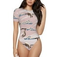 thumbnail image 1 of Balery Cloud Sloth Body de cuello redondo de manga corta para mujer Tops de manga corta Tops básicos-Large, 1 of 7