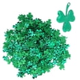 thumbnail image 4 of Trébol de la suerte colgante, 1000 piezas de decoración de trébol de la suerte, decoraciones del día de San Patricio, decoración de trébol de calidad superior, 4 of 12