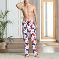 thumbnail image 5 of Patriotic Butterfly American Flag Men'S Pajama Pants Soft Sleep Lounge Pants Pjs Bottoms With Pockets 3x-Large, 5 of 6