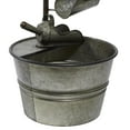 thumbnail image 5 of DecMode Gray Fountain Indoor Outdoor Decor with Watering Cans, 5 of 12